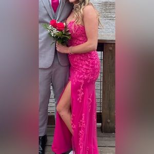 Pink Prom Dress